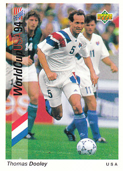 Thomas Dooley USA Upper Deck World Cup 1994 Preview Eng/Ger #165